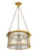 Pendant Z-Lite 7503P18-RB Rubbed Brass Cape Harbor 3 Light Pendant Z-Lite