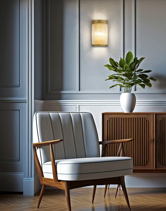 Wall Sconce Z-Lite 7504-2S-MGLD Modern Gold Carnaby 2 Light Wall Sconce Z-Lite