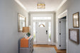 Flush Mount Z-Lite 7504FR13-MGLD Modern Gold Carnaby 2 Light Flush Mount Z-Lite