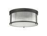 Flush Mount Z-Lite 7504FR18-MB Matte Black Carnaby 4 Light Flush Mount Z-Lite