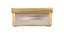 Flush Mount Z-Lite 7504FS13-MGLD Modern Gold Carnaby 2 Light Flush Mount Z-Lite