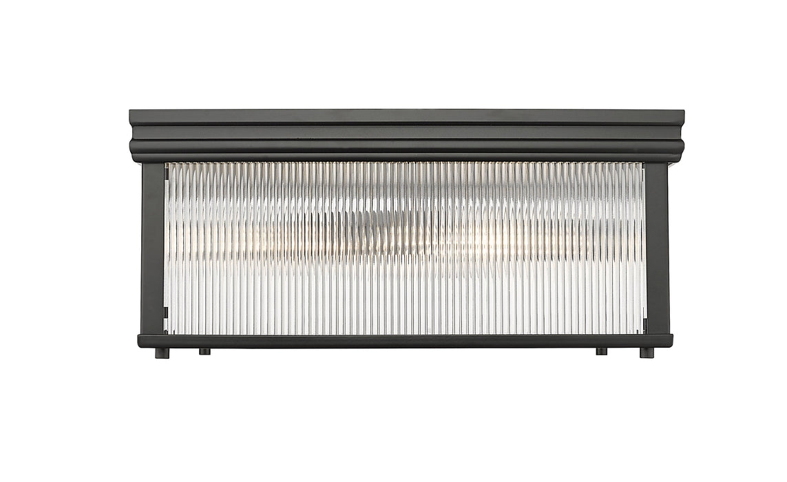 Flush Mount Z-Lite 7504FS18-MB Matte Black Carnaby 4 Light Flush Mount Z-Lite