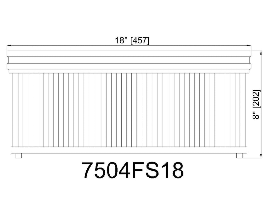 Flush Mount Z-Lite 7504FS18-MB Matte Black Carnaby 4 Light Flush Mount Z-Lite