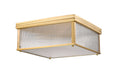 Flush Mount Z-Lite 7504FS18-MGLD Modern Gold Carnaby 4 Light Flush Mount Z-Lite
