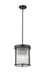 Pendant Z-Lite 7504P10-MB Matte Black Carnaby 3 Light Pendant Z-Lite