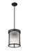 Pendant Z-Lite 7504P10-MB Matte Black Carnaby 3 Light Pendant Z-Lite