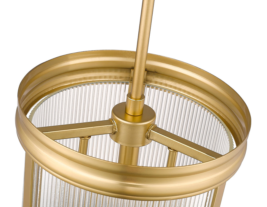 Pendant Z-Lite 7504P10-MGLD Modern Gold Carnaby 3 Light Pendant Z-Lite