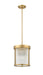 Pendant Z-Lite 7504P10-MGLD Modern Gold Carnaby 3 Light Pendant Z-Lite