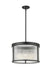Pendant Z-Lite 7504P18-MB Matte Black Carnaby 5 Light Pendant Z-Lite