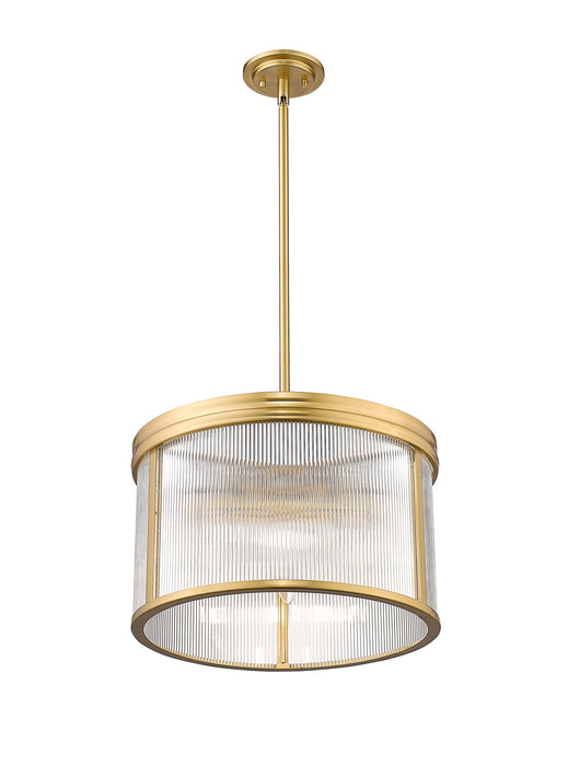 Pendant Z-Lite 7504P18-MGLD Modern Gold Carnaby 5 Light Pendant Z-Lite