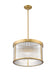 Pendant Z-Lite 7504P18-MGLD Modern Gold Carnaby 5 Light Pendant Z-Lite