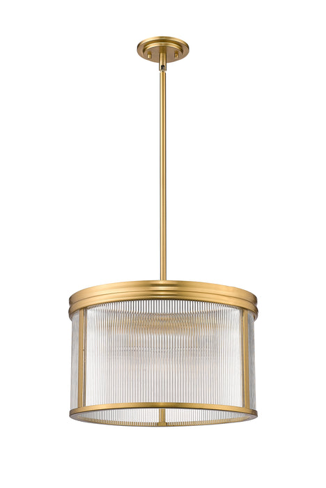 Pendant Z-Lite 7504P18-MGLD Modern Gold Carnaby 5 Light Pendant Z-Lite