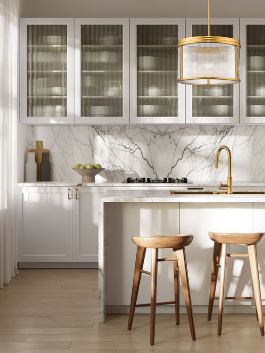 Pendant Z-Lite 7504P18-MGLD Modern Gold Carnaby 5 Light Pendant Z-Lite