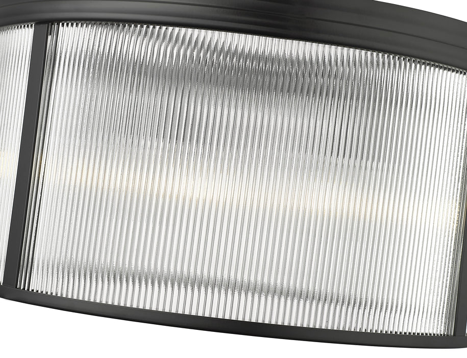 Chandelier Z-Lite 7504P24-MB Matte Black Carnaby 6 Light Chandelier Z-Lite