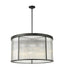 Chandelier Z-Lite 7504P32-MB Matte Black Carnaby 9 Light Chandelier Z-Lite