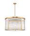 Chandelier Z-Lite 7504P32-MGLD Modern Gold Carnaby 9 Light Chandelier Z-Lite
