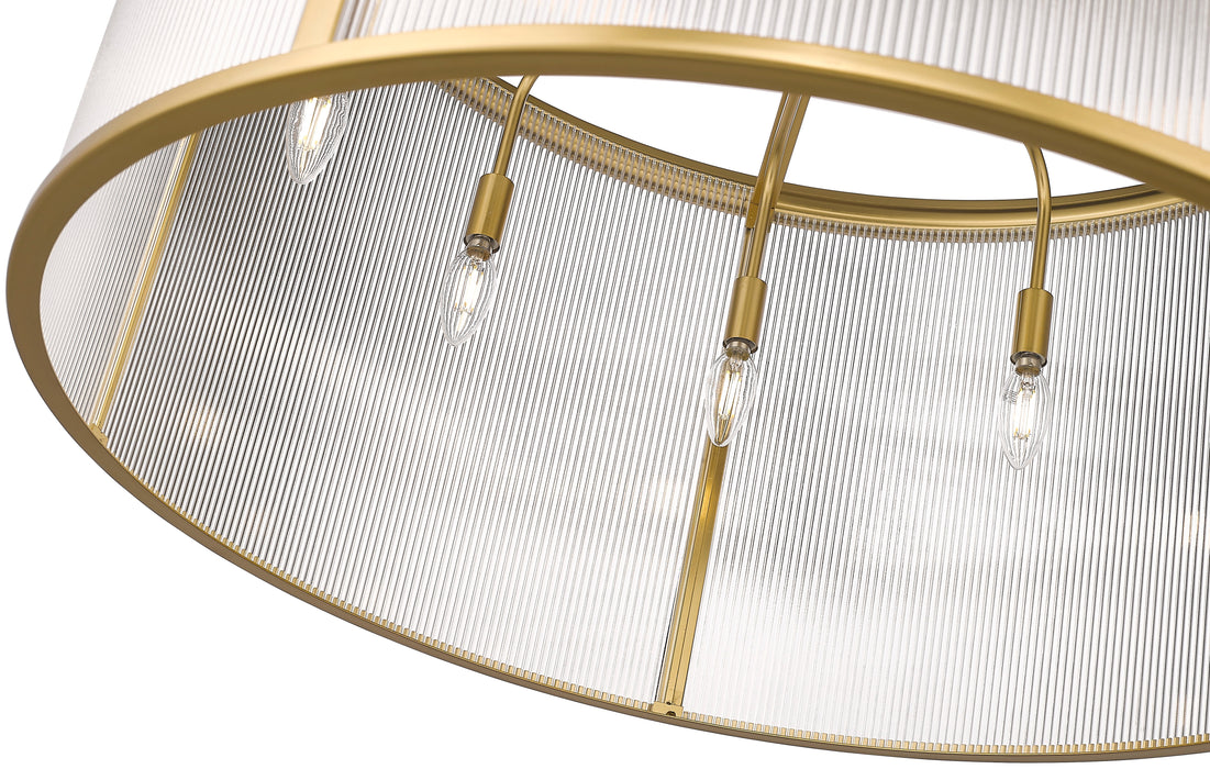Chandelier Z-Lite 7504P32-MGLD Modern Gold Carnaby 9 Light Chandelier Z-Lite