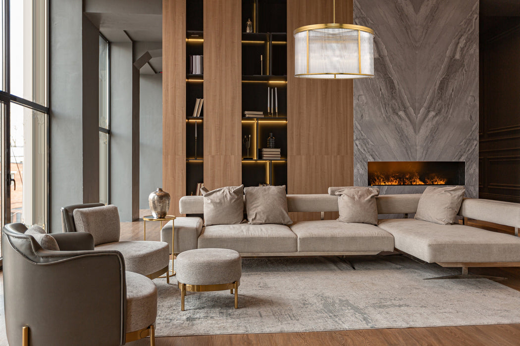 Chandelier Z-Lite 7504P32-MGLD Modern Gold Carnaby 9 Light Chandelier Z-Lite