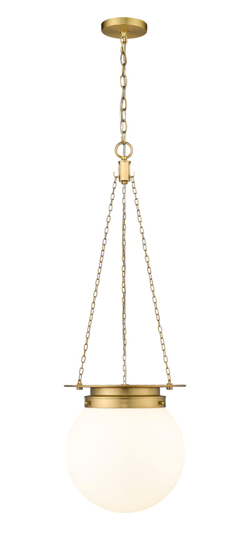 Pendant Z-Lite 7505P13-HBR Heritage Brass Calhoun 1 Light Pendant Z-Lite