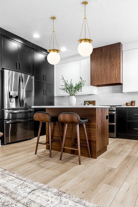 Pendant Z-Lite 7505P13-HBR Heritage Brass Calhoun 1 Light Pendant Z-Lite