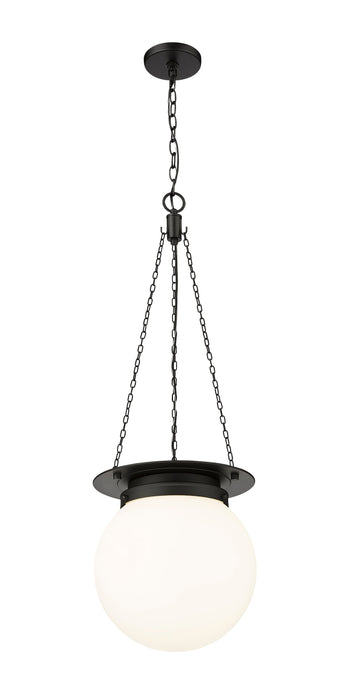 Pendant Z-Lite 7505P13-MB Matte Black Calhoun 1 Light Pendant Z-Lite