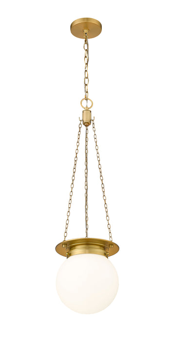 Pendant Z-Lite 7505P9-HBR Heritage Brass Calhoun 1 Light Pendant Z-Lite