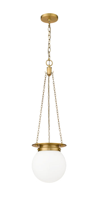 Pendant Z-Lite 7505P9-HBR Heritage Brass Calhoun 1 Light Pendant Z-Lite