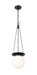 Pendant Z-Lite 7505P9-MB Matte Black Calhoun 1 Light Pendant Z-Lite