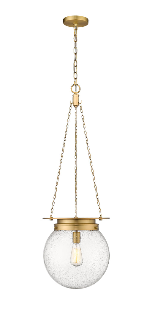 Pendant Z-Lite 7506P13-HBR Heritage Brass Calhoun 1 Light Pendant Z-Lite