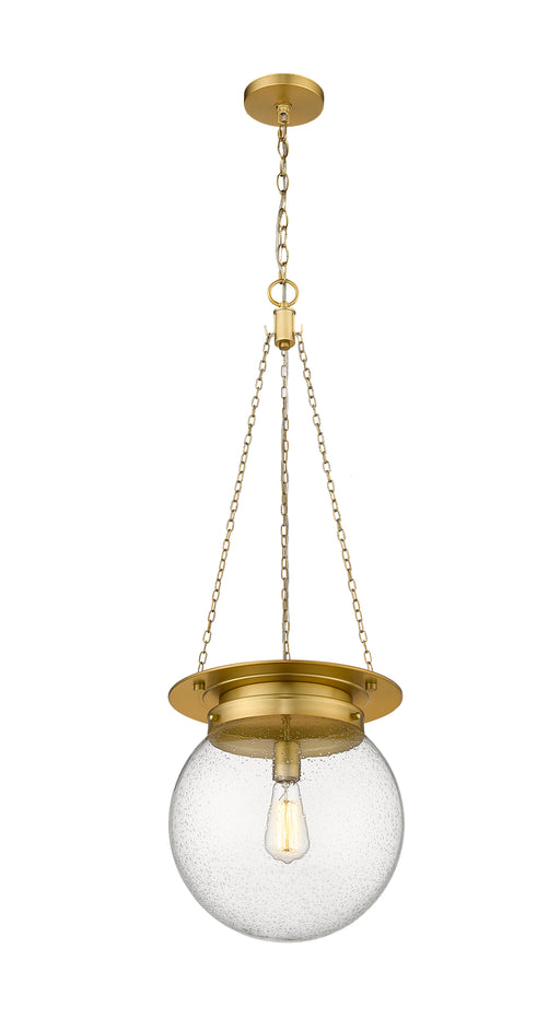 Pendant Z-Lite 7506P13-HBR Heritage Brass Calhoun 1 Light Pendant Z-Lite