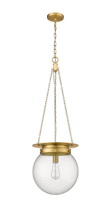 Pendant Z-Lite 7506P13-HBR Heritage Brass Calhoun 1 Light Pendant Z-Lite
