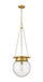 Pendant Z-Lite 7506P13-HBR Heritage Brass Calhoun 1 Light Pendant Z-Lite