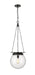 Pendant Z-Lite 7506P13-MB Matte Black Calhoun 1 Light Pendant Z-Lite