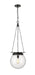Pendant Z-Lite 7506P13-MB Matte Black Calhoun 1 Light Pendant Z-Lite
