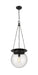 Pendant Z-Lite 7506P13-MB Matte Black Calhoun 1 Light Pendant Z-Lite