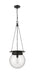 Pendant Z-Lite 7506P13-MB Matte Black Calhoun 1 Light Pendant Z-Lite
