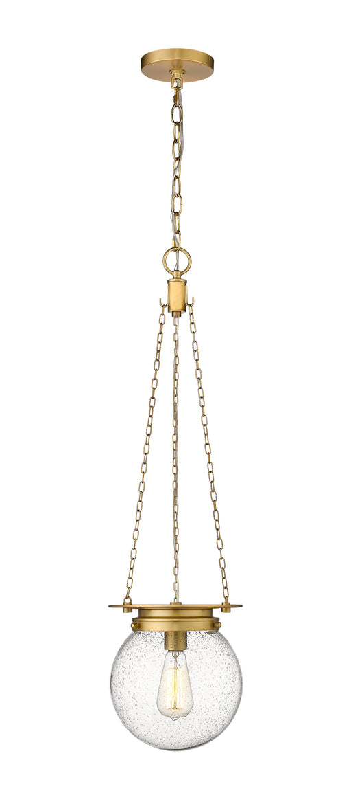 Pendant Z-Lite 7506P9-HBR Heritage Brass Calhoun 1 Light Pendant Z-Lite