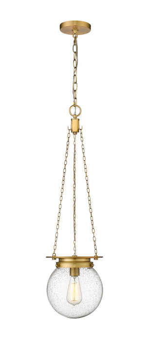 Pendant Z-Lite 7506P9-HBR Heritage Brass Calhoun 1 Light Pendant Z-Lite