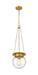 Pendant Z-Lite 7506P9-HBR Heritage Brass Calhoun 1 Light Pendant Z-Lite