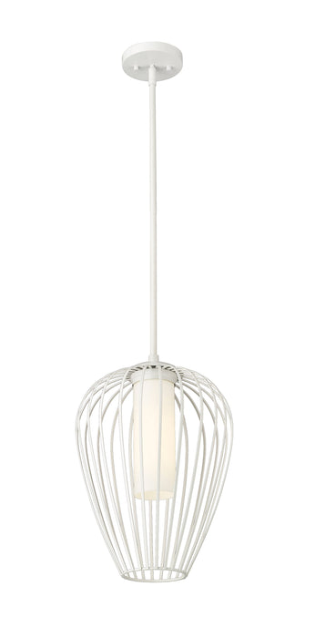 Pendant Z-Lite 7507-12TW Tundra White Savanti 1 Light Pendant Z-Lite