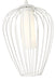 Pendant Z-Lite 7507-12TW Tundra White Savanti 1 Light Pendant Z-Lite