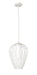 Pendant Z-Lite 7507-12TW Tundra White Savanti 1 Light Pendant Z-Lite