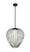 Pendant Z-Lite 7507-18MB Matte Black Savanti 1 Light Pendant Z-Lite