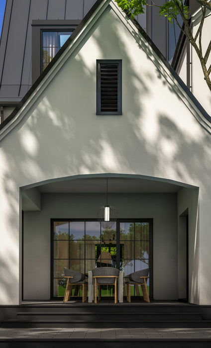 Pendant Z-Lite 7507-18MB Matte Black Savanti 1 Light Pendant Z-Lite