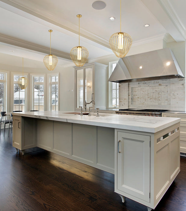 Pendant Z-Lite 7507-18MGLD Modern Gold Savanti 1 Light Pendant Z-Lite