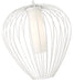 Pendant Z-Lite 7507-18TW Tundra White Savanti 1 Light Pendant Z-Lite