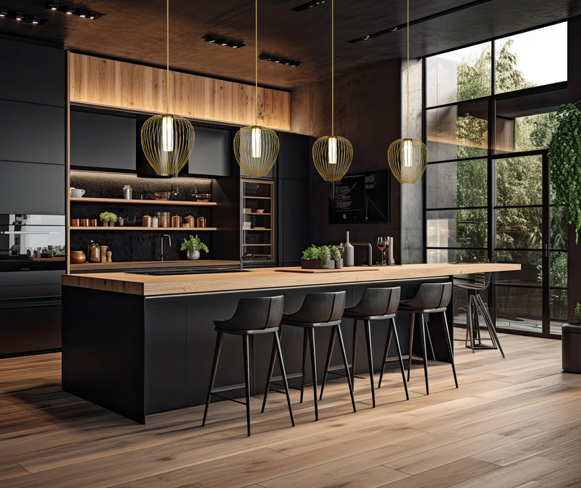 Pendant Z-Lite 7507-22MGLD Modern Gold Savanti 1 Light Pendant Z-Lite