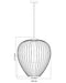 Pendant Z-Lite 7507-22TW Tundra White Savanti 1 Light Pendant Z-Lite