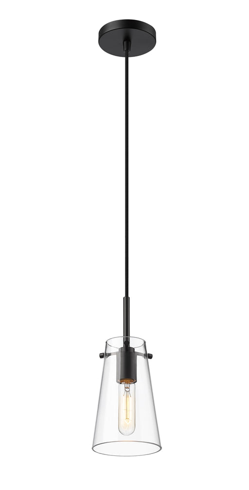 Pendant Z-Lite 7508MP-MB Matte Black Kira 1 Light Pendant Z-Lite