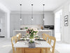 Pendant Z-Lite 7508MP-MB Matte Black Kira 1 Light Pendant Z-Lite